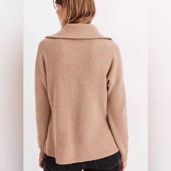 Madewell Glenbook Half-Zip Pullover Sweater - Picture 2 of 6
